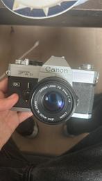 Canon FTB QL + 50mm FD 1.8, Audio, Tv en Foto, Fotocamera's Analoog, Ophalen of Verzenden, Spiegelreflex, Canon