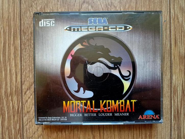 Sega CD Mortal Kombat PAL zgan compleet CIB, Spelcomputers en Games, Games | Sega, Zo goed als nieuw, Overige modellen, Vechten