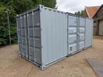 20 ft opslag zeecontainer extra zijdeuren A-kwaliteit, Ophalen of Verzenden