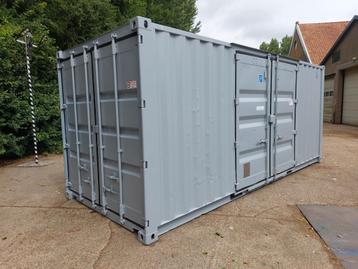 20 ft opslag zeecontainer extra zijdeuren A-kwaliteit  beschikbaar voor biedingen