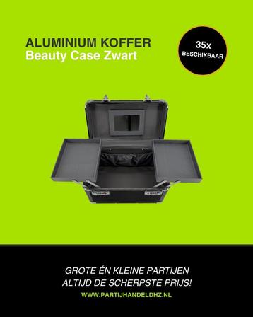 Beauty Case Zwart beschikbaar voor biedingen