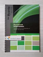 Ben Baarda - Basisboek Interviewen, Boeken, Ophalen of Verzenden, Zo goed als nieuw