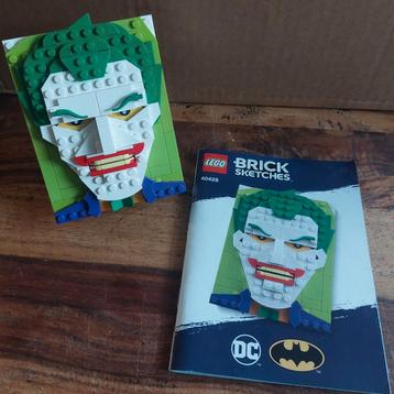 LEGO Brick Sketches - 40386 Batman/40428 Joker beschikbaar voor biedingen