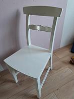 Witte Ikea stoel, Huis en Inrichting, Stoelen, Gebruikt, Ophalen of Verzenden, Wit, Eén