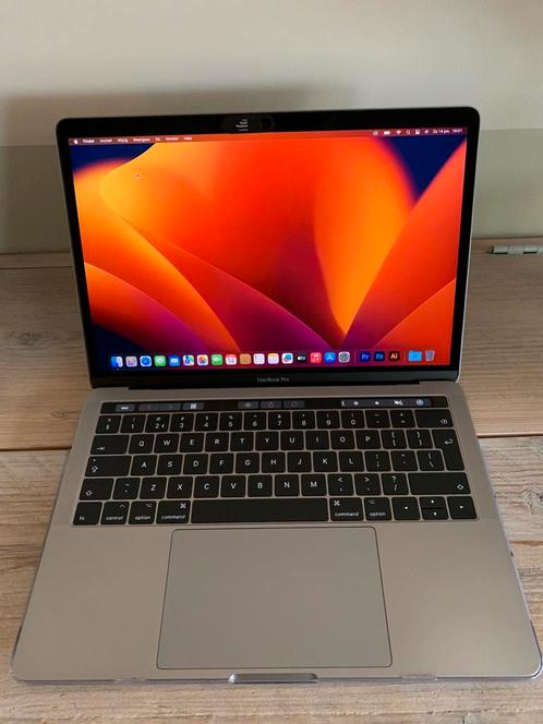 Macbook 2017 13 inch, Computers en Software, Apple Macbooks, Gebruikt, MacBook Pro, 13 inch, 3 tot 4 Ghz, 256 GB, 16 GB, Qwerty