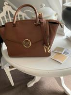 Michael tas cognac, Sieraden, Tassen en Uiterlijk, Tassen | Damestassen, Ophalen of Verzenden, Zo goed als nieuw, Bruin