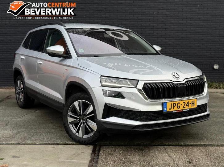 Skoda Karoq 1.5 TSI ACT Greentech 150pk 2023 Grijs Led, Auto's, Skoda, Bedrijf, Karoq, ABS, Achteruitrijcamera, Airbags, Airconditioning
