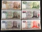 Argentinie 6 x biljetten UNC, Postzegels en Munten, Bankbiljetten | Amerika, Setje, Ophalen of Verzenden, Zuid-Amerika