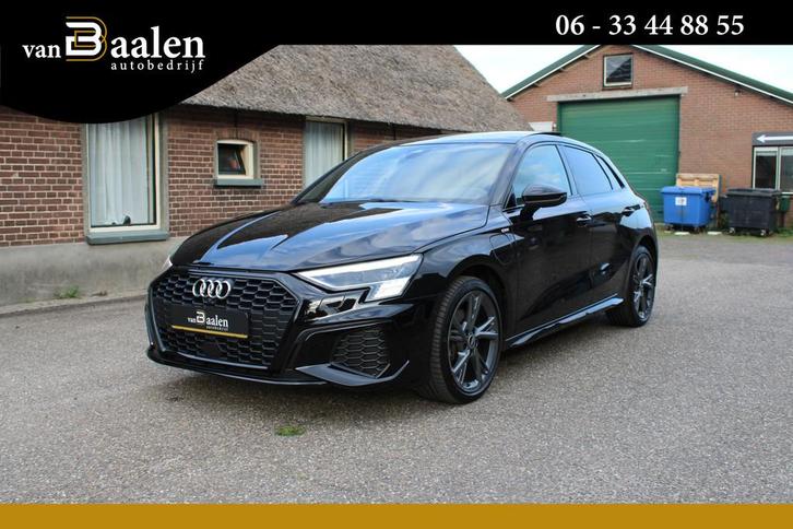 Audi A3 Sportback 40 TFSI e 2X S-LINE PANO LEER MATRIX SFEER, Auto's, Audi, Bedrijf, Te koop, A3, 360° camera, ABS, Achteruitrijcamera