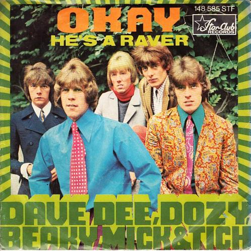 dave dee dozy beaky mick& tich - okay (1967), Cd's en Dvd's, Vinyl Singles, Single, Pop, 7 inch, Ophalen of Verzenden