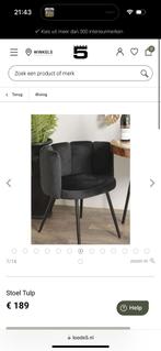 Stoelen 4 stuks Tulp - LOODS 5, Huis en Inrichting, Stoelen, Ophalen, Zo goed als nieuw, Zwart