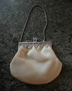 Vintage Avondtasje - Crème, Ophalen of Verzenden, Zo goed als nieuw, Beige, Avondtasje
