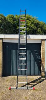 Altrex professional 2x14 treden, Doe-het-zelf en Verbouw, Ladders en Trappen, Ophalen, Zo goed als nieuw, 4 meter of meer