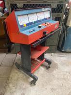 Vintage motor tester, steampunk, mancave, industrieel, Ophalen, Gebruikt, Reclamebord