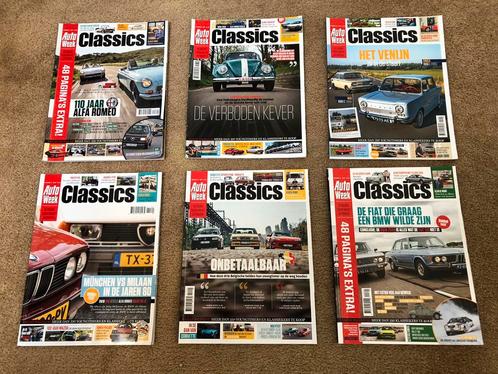 Autoweek Classics uit 2020: 6x voor €6 (los €1 per stuk), Boeken, Auto's | Folders en Tijdschriften, Gelezen, Algemeen, Ophalen