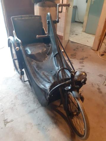 oldtimer invalide kar lely  fiets ,lely invalide kar fiets beschikbaar voor biedingen