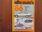KNAC-Autojaarboek Alle Auto's 1986, Boeken, Ophalen of Verzenden, Algemeen