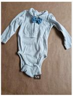 Witte romper Met strikje Maat 56 h3, Nacht- of Onderkleding, H&M, Jongetje of Meisje, H&M