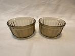 "Retro Set van 2 Arcopal France dessert schaaltje Soufflebak, Ophalen, Gebruikt, Overige stijlen, Glas