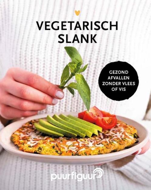Vegetarisch Slank - Gezond afvallen zonder vlees of vis, Boeken, Kookboeken, Zo goed als nieuw, Overige gebieden, Vegetarisch