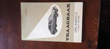 vraagbaak Opel kadett D beschikbaar voor biedingen