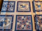 quilt stof 6 blokken, 120 cm of meer, Nieuw, Ophalen of Verzenden, Katoen