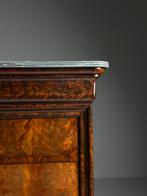 Louis Philippe Chiffonniere ladekast mahonie 19e eeuw, Ophalen, Gebruikt, Eikenhout, Minder dan 100 cm