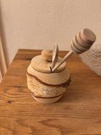 Suikerpot /lepel /honinglepel van hout, Ophalen, Zo goed als nieuw