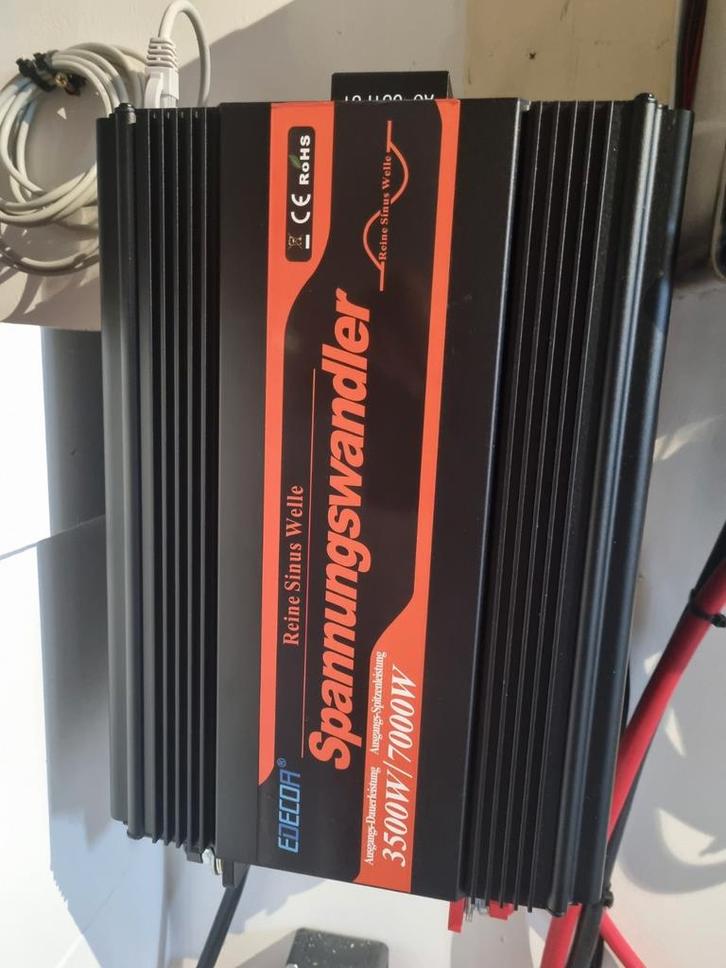 Omvormer 12 V naar 230V, Caravans en Kamperen, Caravan accessoires, Zo goed als nieuw, Ophalen of Verzenden