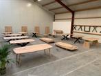 Diverse massief eiken tafels / vraag naar de mogelijkheden, Huis en Inrichting, Tafels | Eettafels, 100 tot 150 cm, Ophalen of Verzenden