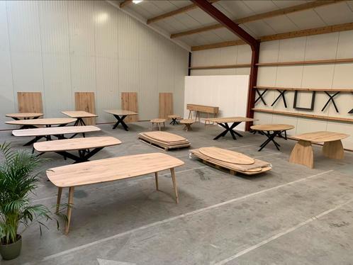Diverse massief eiken tafels / vraag naar de mogelijkheden, Huis en Inrichting, Tafels | Eettafels, Nieuw, 100 tot 150 cm, 200 cm of meer