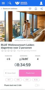 BLUE Wellnessresort Leiden, Tickets en Kaartjes, Hotelbonnen, Twee personen