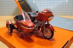 Harley Davidson sidecar / zijspan FLTR Road Glide 1:18, Hobby en Vrije tijd, Maisto, May Cheong Group France S.A.S., Nieuw, Ophalen of Verzenden