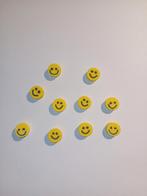 Polymeer Smiley Geel 10 Stuks, Kraal, Zo goed als nieuw, Verzenden