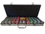 Pokerset Royal Flush 500 (nieuw), Een of twee spelers, Ophalen of Verzenden, Nieuw, Hot Games