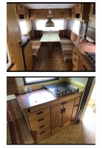 Wintervaste Bjolseth 550 De Luxe retro caravan - 5 pers, Caravans en Kamperen, Caravans, Overige merken, Treinzit, Particulier