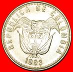 * SHIPS (1989-2009): COLOMBIA 50 PESOS 1993 DIES 1+A!, Postzegels en Munten, Munten | Amerika, Zuid-Amerika, Losse munt, Verzenden