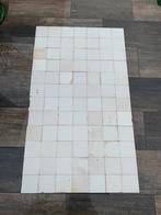 Authentieke Artnouveau witjes., Doe-het-zelf en Verbouw, Gebruikt, Minder dan 20 cm, Wandtegels, Keramiek