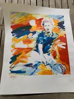 Frank Gude Litho Boris Becker nummer 285 van 500, Antiek en Kunst, Kunst | Litho's en Zeefdrukken, Ophalen of Verzenden