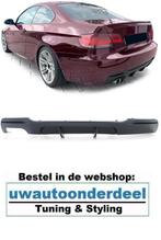 Diffuser Mat Zwart Voor Bmw 3 serie E92 E93 M Pakket, Verzenden, Automotive Parts, A.parts@hotmail.nl, Trasmolenlaan 12 3447 GZ Woerden