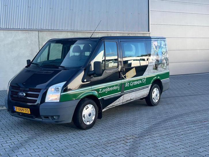 Ford Transit 260S 2.2 TDCI Ambiente SHD DC DUBBELE CABINE+AI, Auto's, Bestelauto's, Bedrijf, Te koop, ABS, Airconditioning, Bluetooth