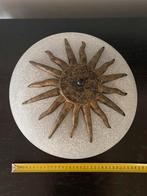 Vintage plafonniere, Huis en Inrichting, Ophalen, Gebruikt, Glas