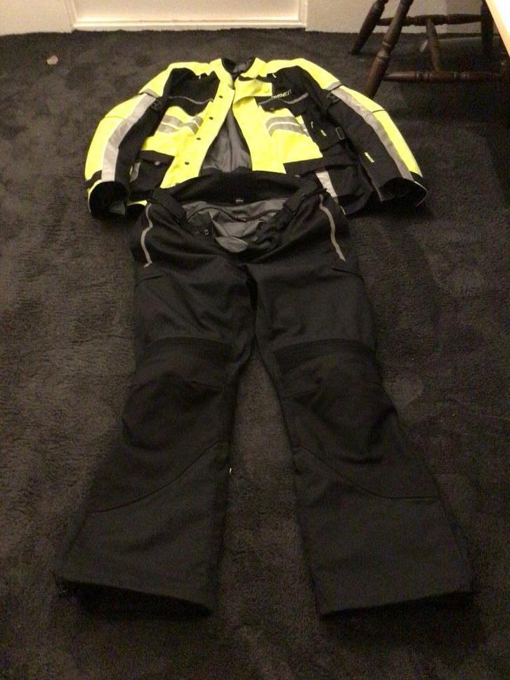 4 seizoenen textiel motorpak heren mt 56/58, Motoren, Kleding | Motorkleding, Combipak, Heren, Tweedehands, Ophalen