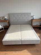 Ikea boxspring 180x200 met hoofdbord zonder matrassen, Huis en Inrichting, Ophalen, Gebruikt, Tweepersoons, 180 cm