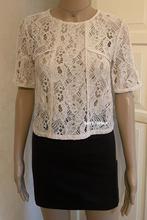 Kanten top H&M, H&M, Beige, Nieuw, Ophalen of Verzenden