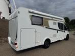 Carado T447 - 1ste Eig. - 28.325 km - Enkele bedden, Caravans en Kamperen, Fiat, Bedrijf, Tot en met 3, Half-integraal