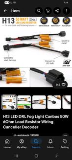 H13 LED Load Resistor - Canbus Foutcode Oplosser, Ophalen, Nieuw, Universele onderdelen