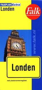 Londen - Falk - 2004  Falkplan extra  Londen met plaatsnamen, Boeken, Atlassen en Landkaarten, Gelezen, Verenigd Koninkrijk, Verzenden