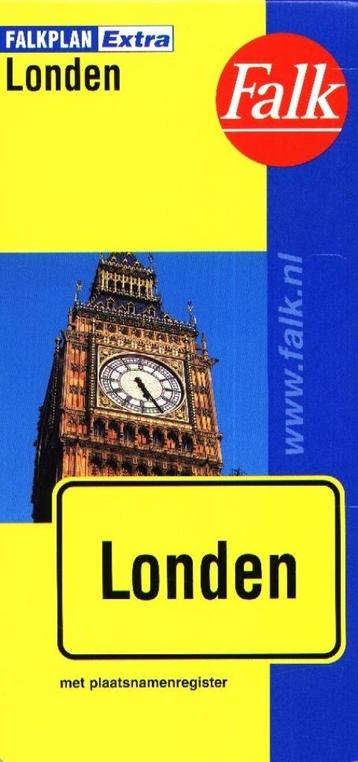 Londen - Falk - 2004  Falkplan extra  Londen met plaatsnamen beschikbaar voor biedingen