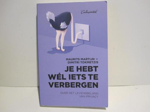 Martijn + Tokmetzis				Je hebt wél iets te verbergen, Boeken, Advies, Hulp en Training, Zo goed als nieuw, Ophalen of Verzenden